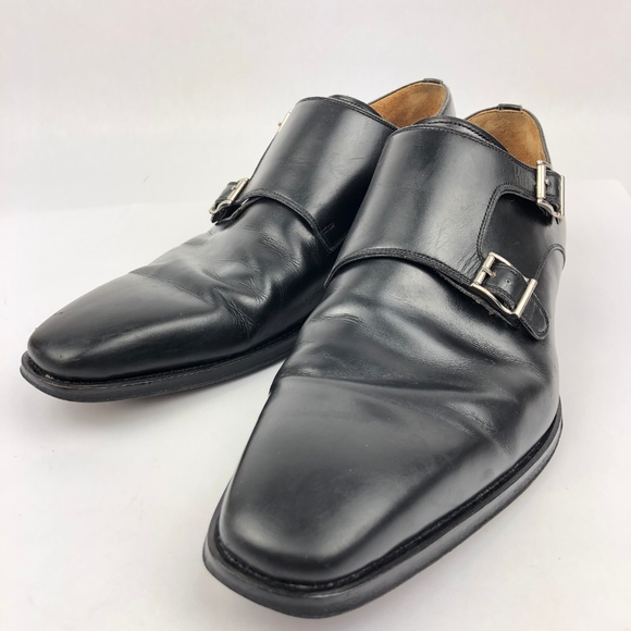 Magnanni Leather Double Monk Plain Loafer  11.5 M main image 8